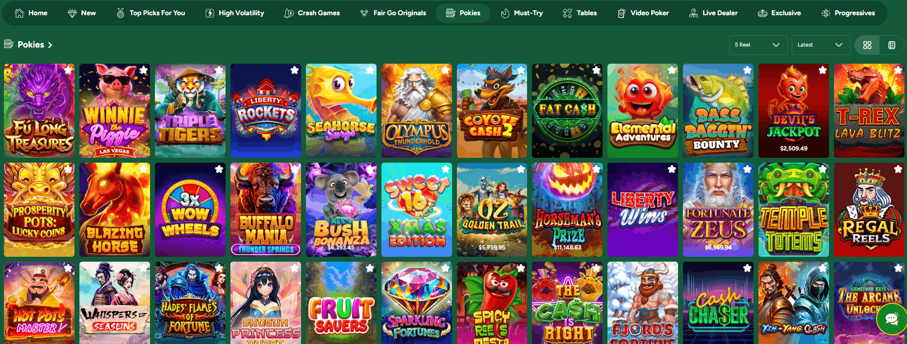 FairGo casino online pokies