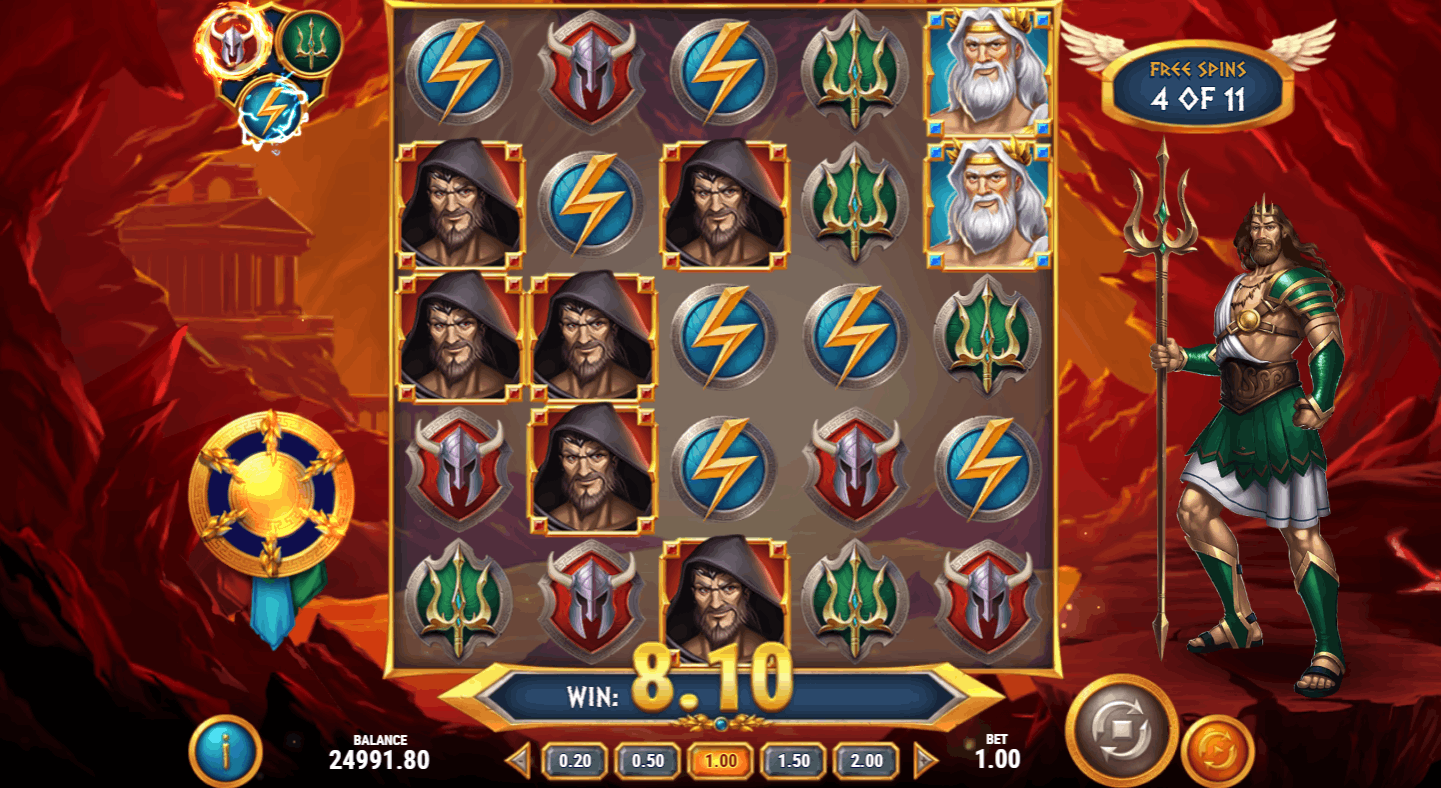 Play'n GO Rise of Olympus Origins pokie