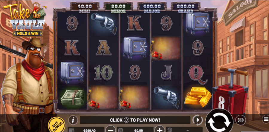 Take the Vault – Hold and Win