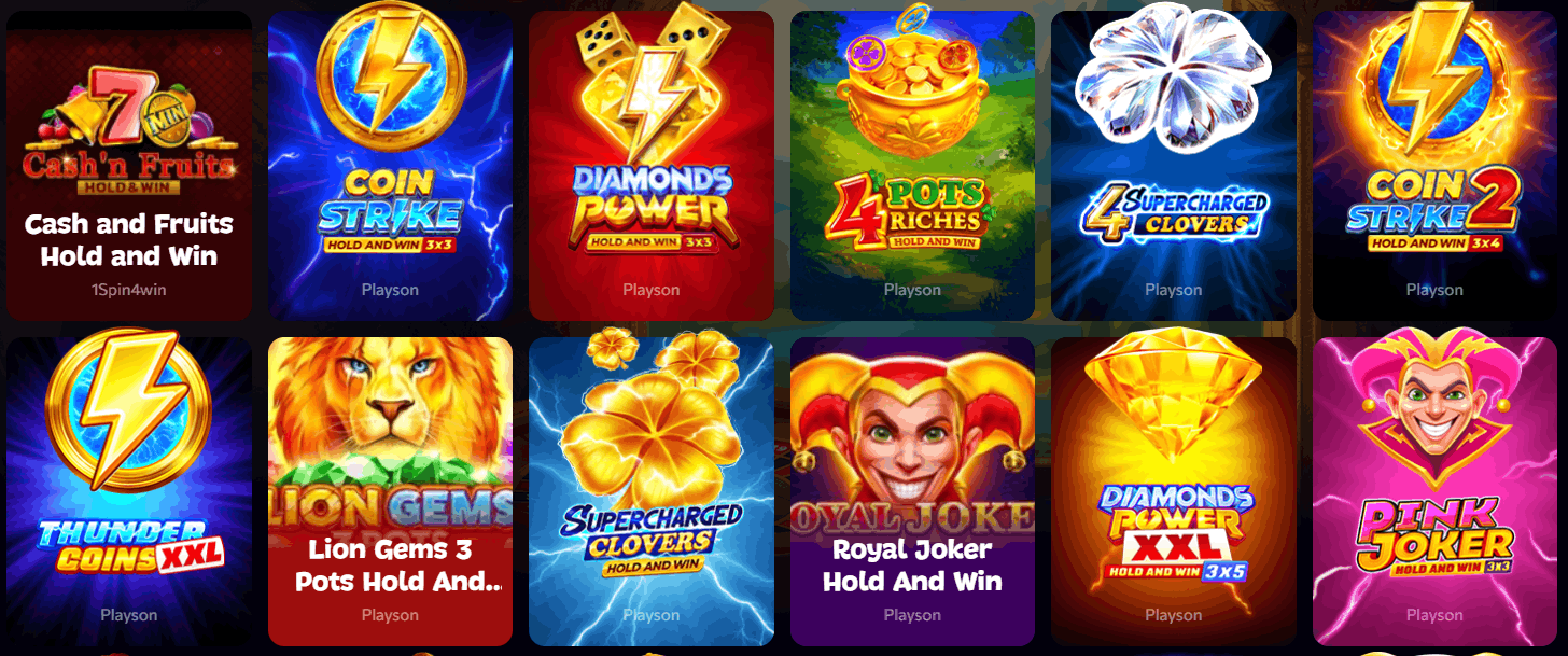Aphrodite Casino jackpot games