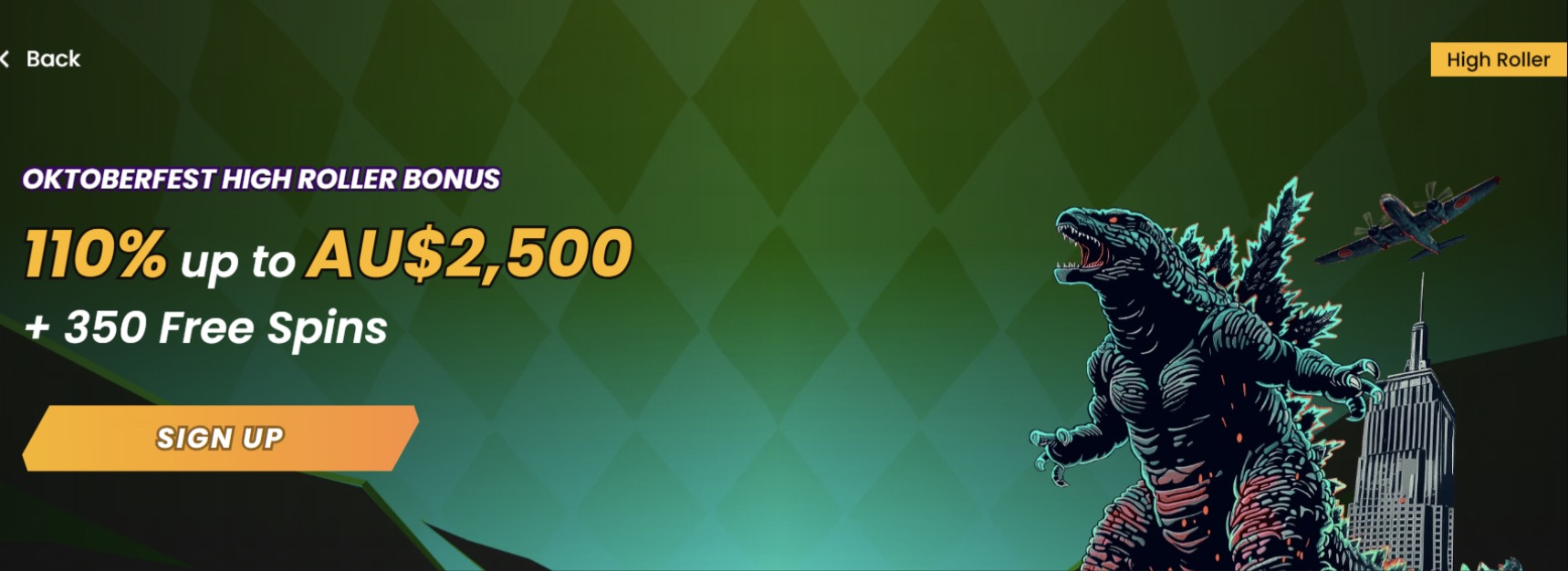 Wild Tokyo high roller bonus