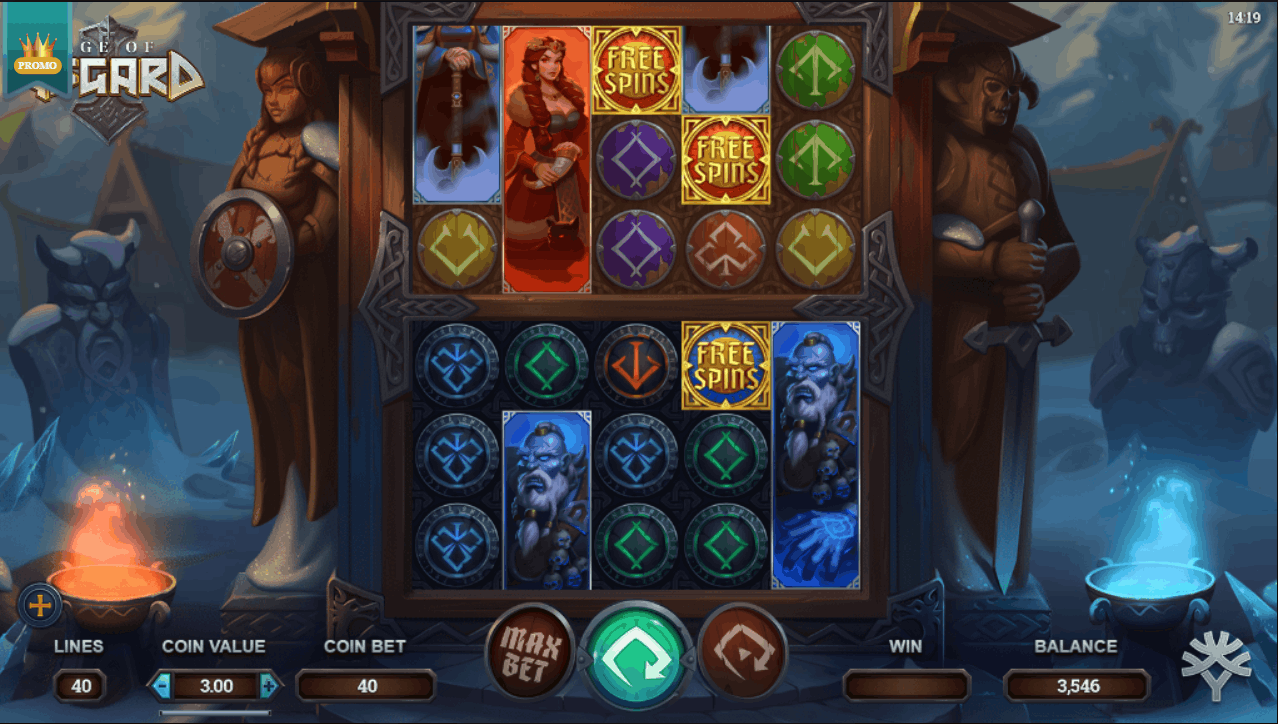Yggdrasil Age of Asgard pokie