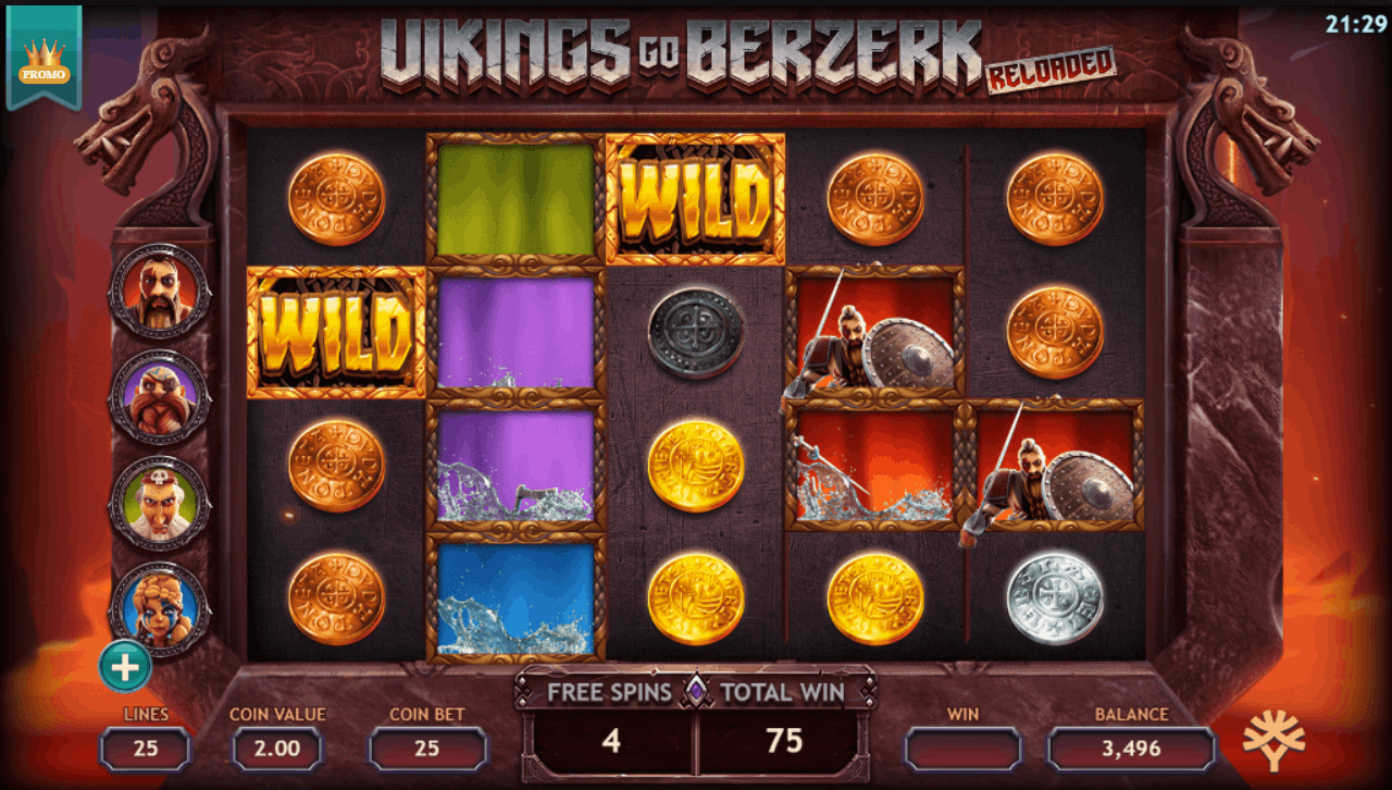 Yggdrasil Vikings Go Berzerk pokie